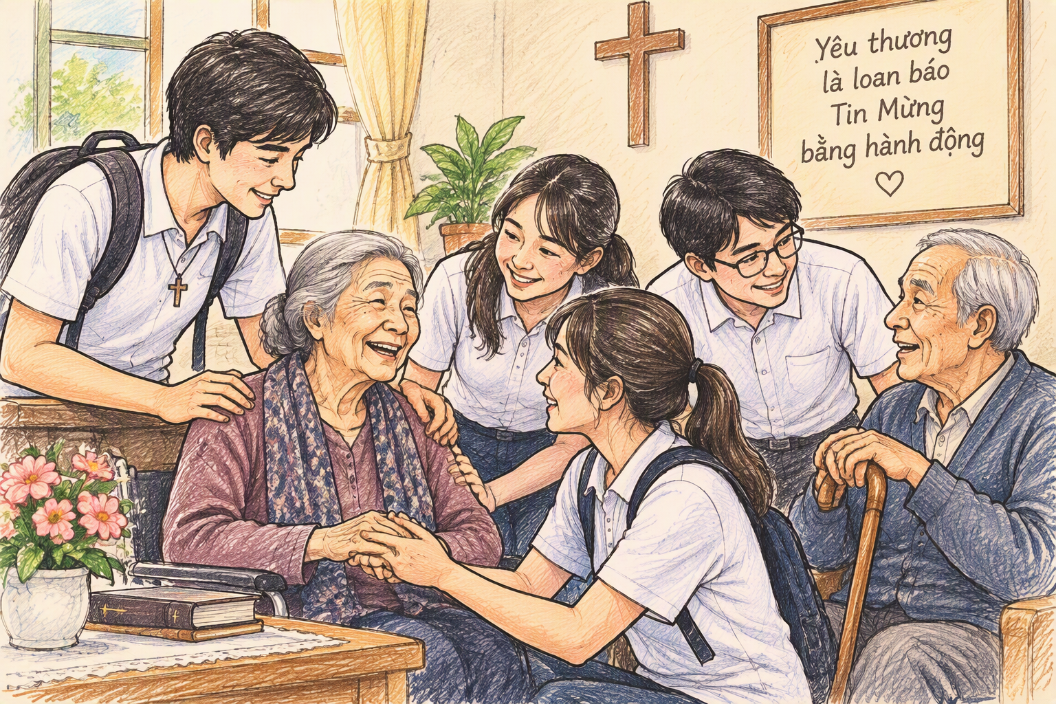Tháng Mân Côi và việc tái truyền giáo chính mình